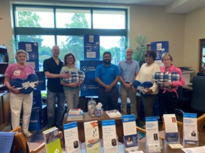 Leukemia & Lymphoma Society Blanket Delivery