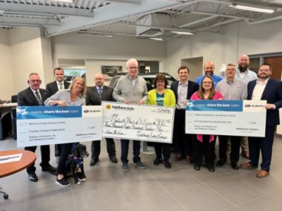 Matthews Subaru Shared The Love