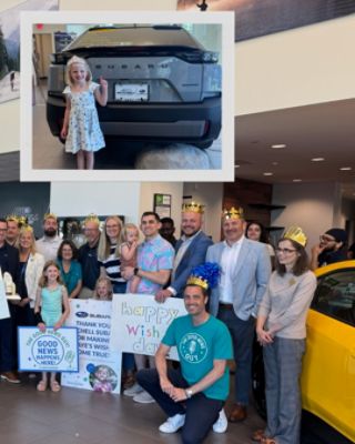 Mitchell Subaru Helps Send Faye on Her Magical Wish