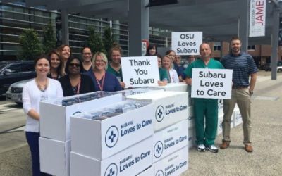 Huebner Subaru Supports Cancer Survivors