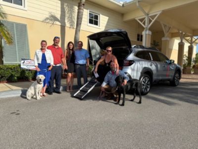 “Service Dogs Love Subaru Too!”