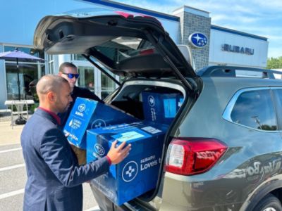 Van Bortel Subaru shows cancer patients that they care.