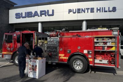 ABC7, Los Angeles County Firefighters Spark of Love Toy Drive 2025