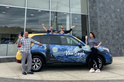 "Beyond Van Gogh", Patriot Turns A Forester Into A Star Car!