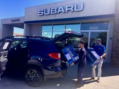 Leukemia & Lymphoma Society Blanket Delivery