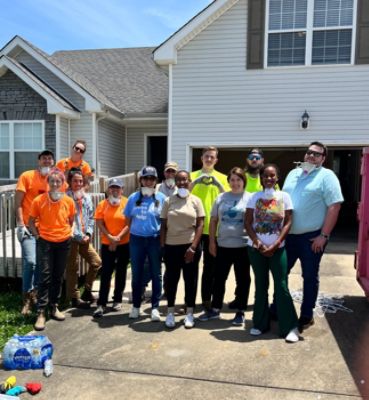 Compassion in Action: Volunteering for Tornado-Damaged Family Homes