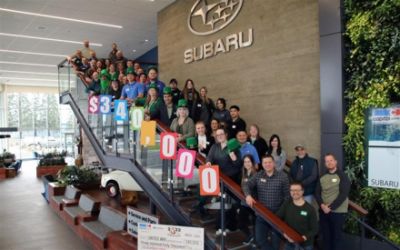 Capitol Subaru and Employees raise $340,000