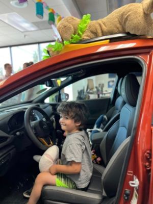 Simon's wish comes true thanks to Lithia Subaru of Oregon City!