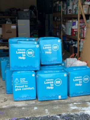 Subaru Loves to Help: Keeping Our Community Warm
