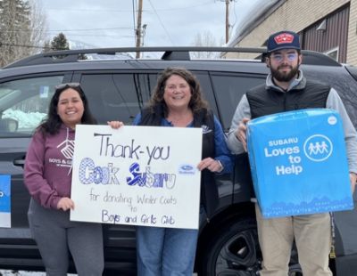 Subaru Coats Make A Difference