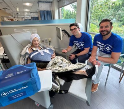 Haldeman Subaru Brings Comfort and Smiles to Patients Facing Blood Cancer