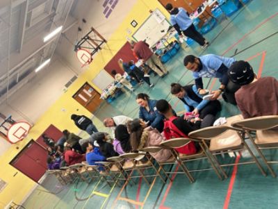 Operation Warm and Subaru Share the Love with Students at EDES