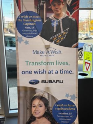 Make-a- Wish Foundation and Fitzgerald Subaru
