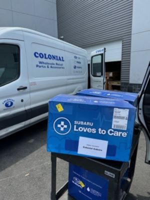 Colonial Subaru gives Love and Hope to cancer patients!
