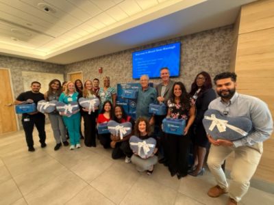 Blood Cancer United Blanket Delivery with Hassett Subaru and Mount Sinai South Nassau