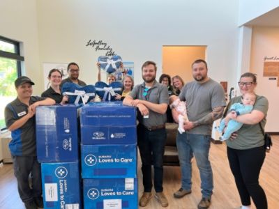 Fox Marquette Subaru Spreads Comfort at The Beacon House