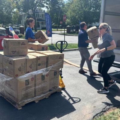 It takes a village to keep the community warm!