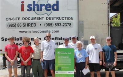 7,000 lbs of Paper Recycled from Earth Day Event