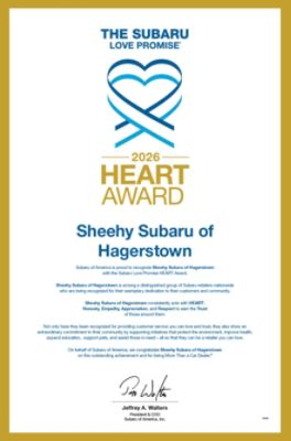 2026 Customer and Community Commitment Award