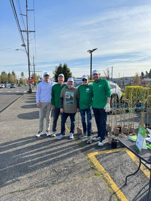 Oregon City tree donation w Arbor Day