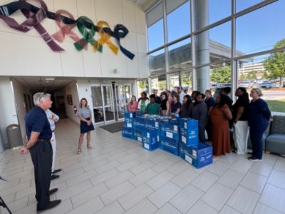 Subaru of Macon Delivers Comfort to Cancer Patients!