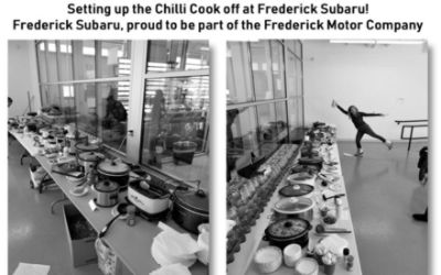 A chili cook off to benefit those in need