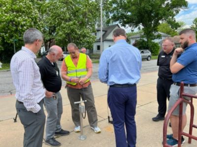 Frank Fletcher Subaru Donates Bike Repair and Pump Station to North Middle School