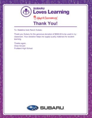 Loves Learning FHS 2