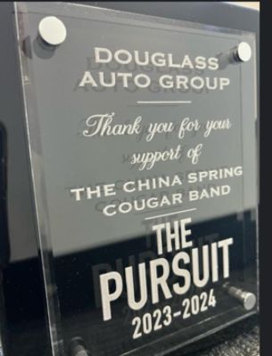 A Symphony of Gratitude: China Spring Cougar Band's Heartfelt Thanks to Douglass Subaru