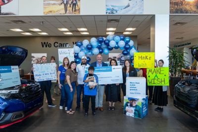 Celebrating the Finale of Subaru Share the Love with Wish Kid Dylan and Make-A-Wish Arizona