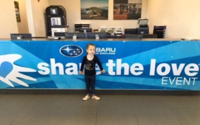 Paige and Harper from Hasbro Visit Balise Subaru! 