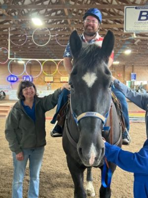 Horses making "Miracles Happen on Horseback!"