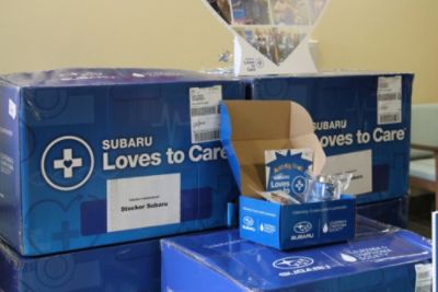 Stocker Subaru Delivers Comfort to Cancer Patients Through Subaru Loves to Care