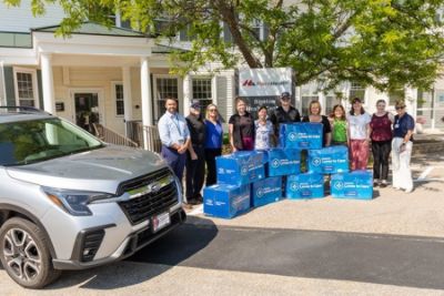 Profile Subaru and Blood Cancer United Deliver Blankets and Messages of Hope to MaineHealth Memorial