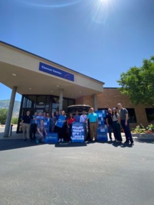 The Leukemia & Lymphoma Society Blanket Delivery