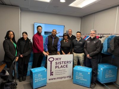 Providing warmth and comfort to survivors!