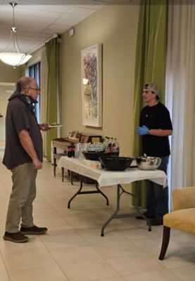 Dinner at the American Cancer Society Hope Lodge