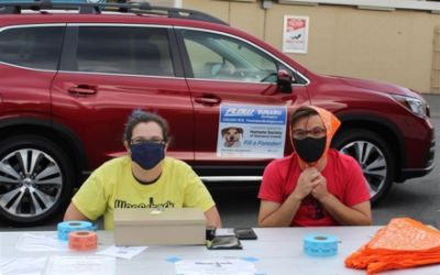 Sharing the love at Woofstock!