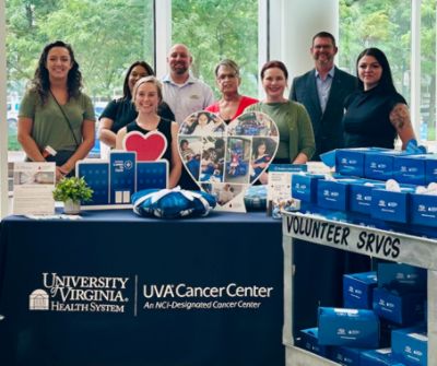 Leukemia & Lymphoma Society Blanket Delivery