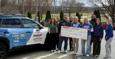 Media Sheehy Subaru of Hagerstown Delivers Essential Supplies Across Washington County