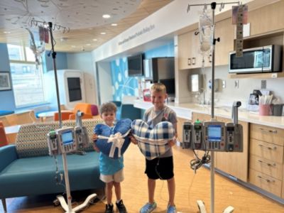 The Leukemia & Lymphoma Society Blanket Delivery