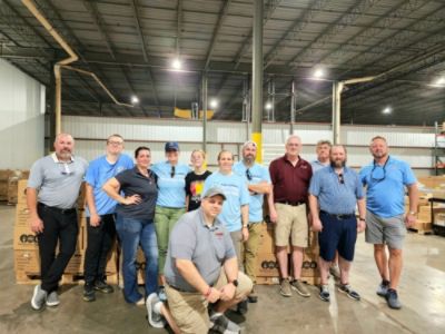 Dutch Miller Subaru Boxes Up Food for Veterans in Our Community