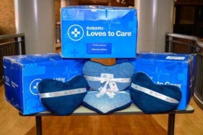 Bringing Comfort and Connection to Karmanos Cancer Institute - Thank you, Glassman Subaru!