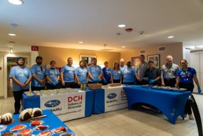 DCH Subaru Feeds Families at the Ronald McDonald House
