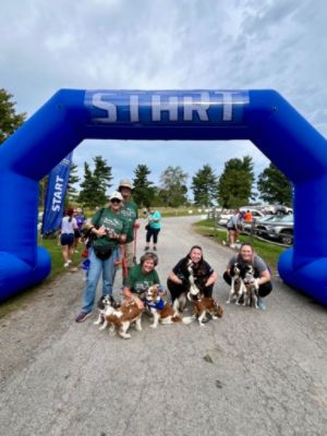 Revving Up Hundreds of Walkers Both Human and Furry! 