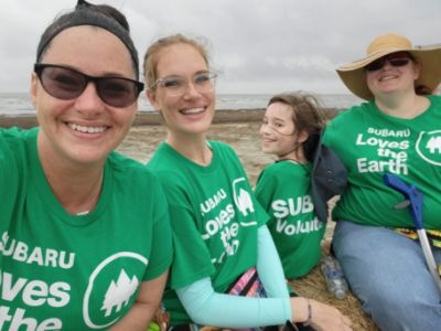 Lending hands for our Local Beaches clean-up efforts,