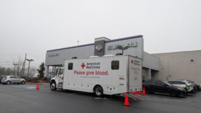 Happy to host the Red Cross Bloodmobile again!