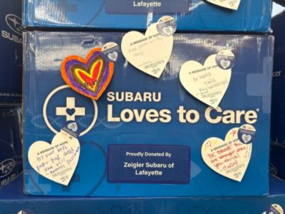 Creating Moments of Comfort and Connection - Thank you, Franciscan Health Lafayette Cancer Center!