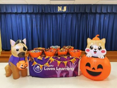 Paul Moak Subaru Hosts Trick-or-Treating for Adopted Elementary School