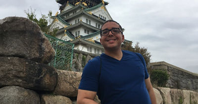 A photo of a Subaru employee named Alex Perez